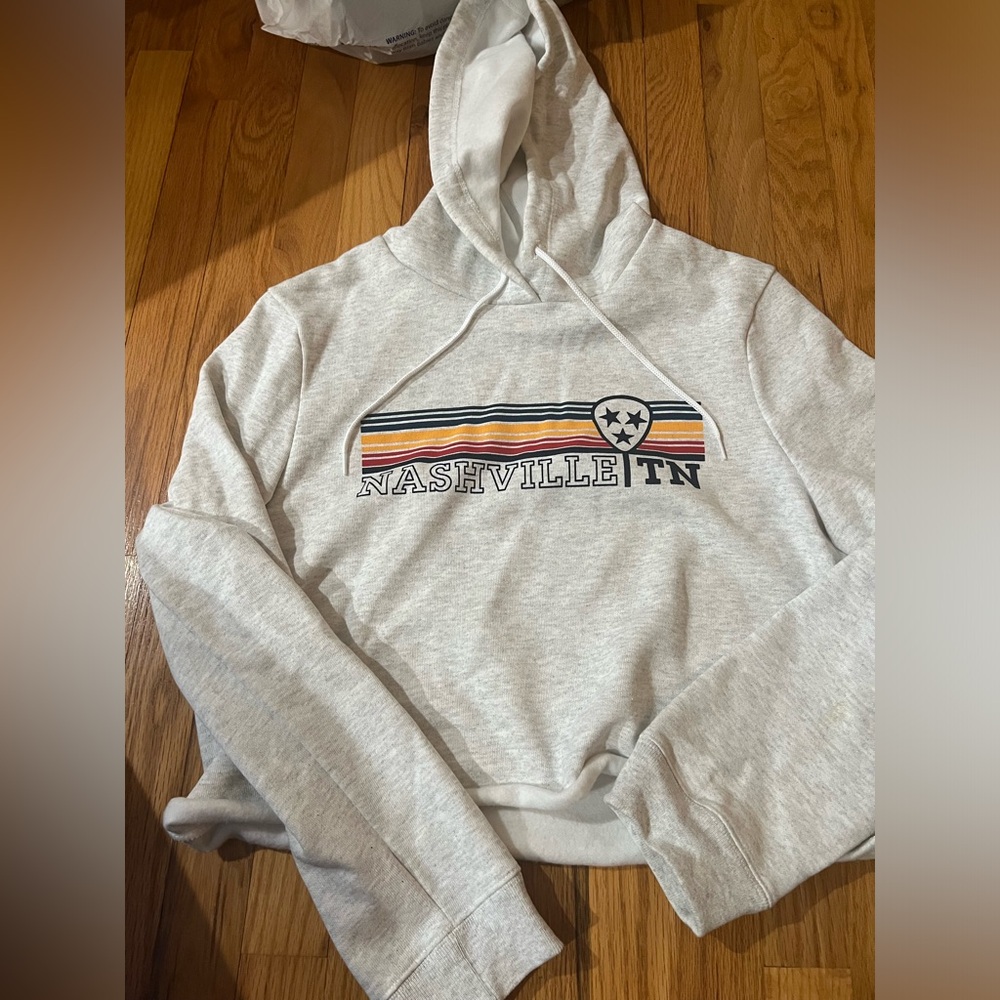 Nashville cropped hoodie